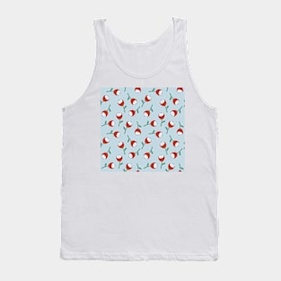 Pattern with abstract flowers Tank Top